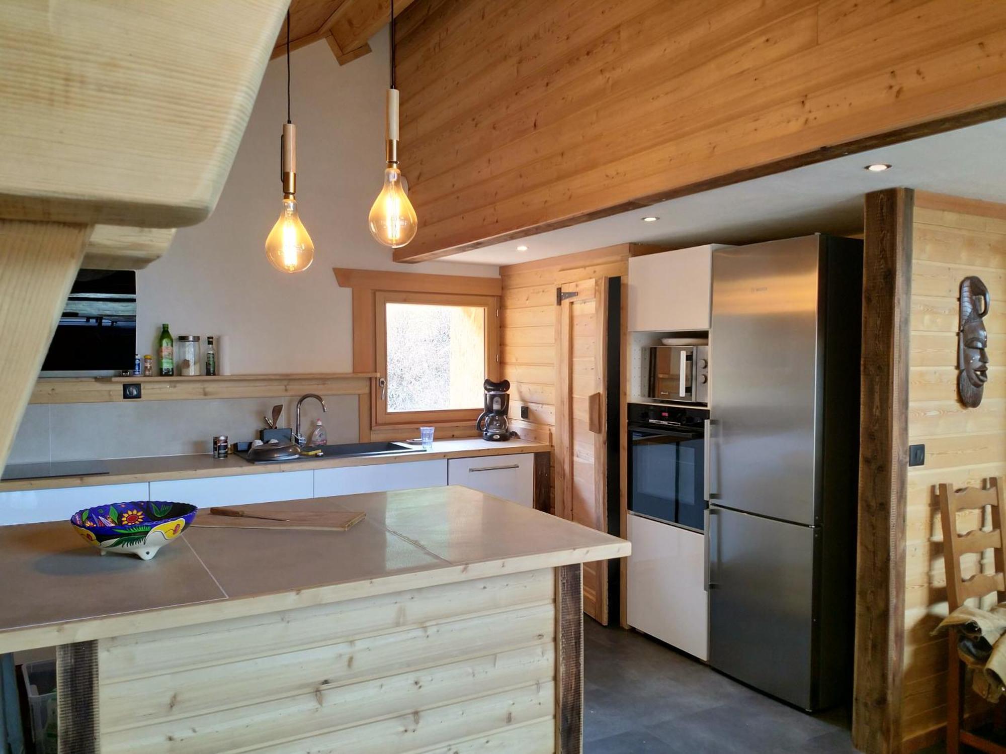Apartamento Le Grenier Du Roux Abriès Exterior foto