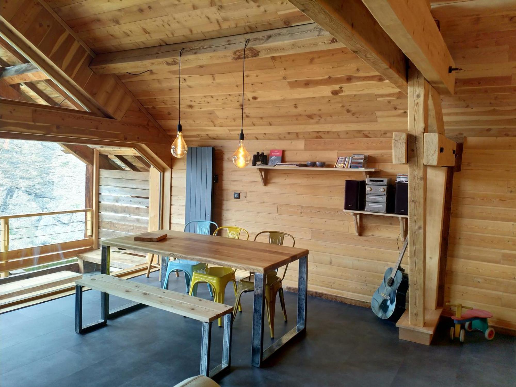 Apartamento Le Grenier Du Roux Abriès Exterior foto