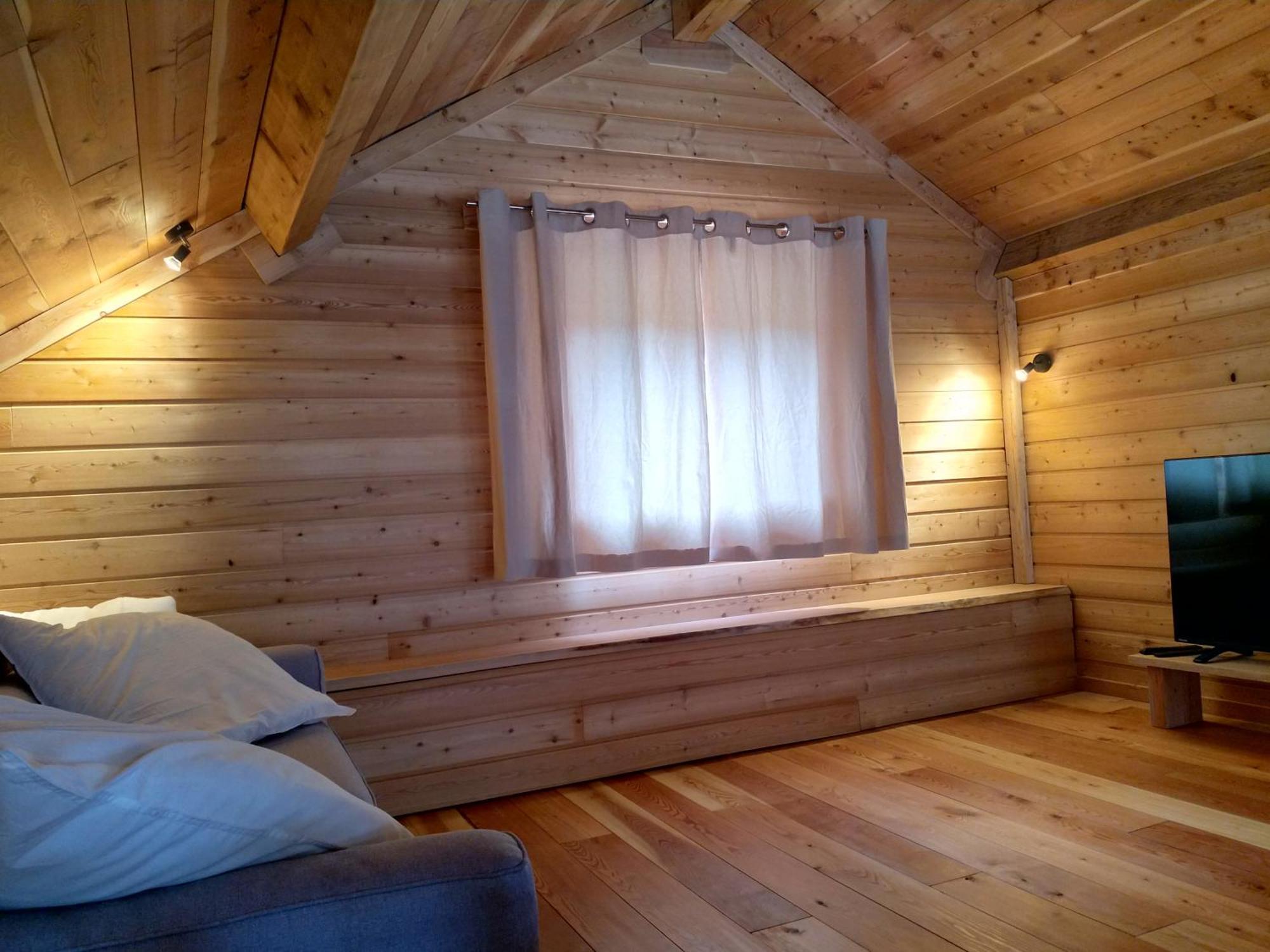 Apartamento Le Grenier Du Roux Abriès Exterior foto