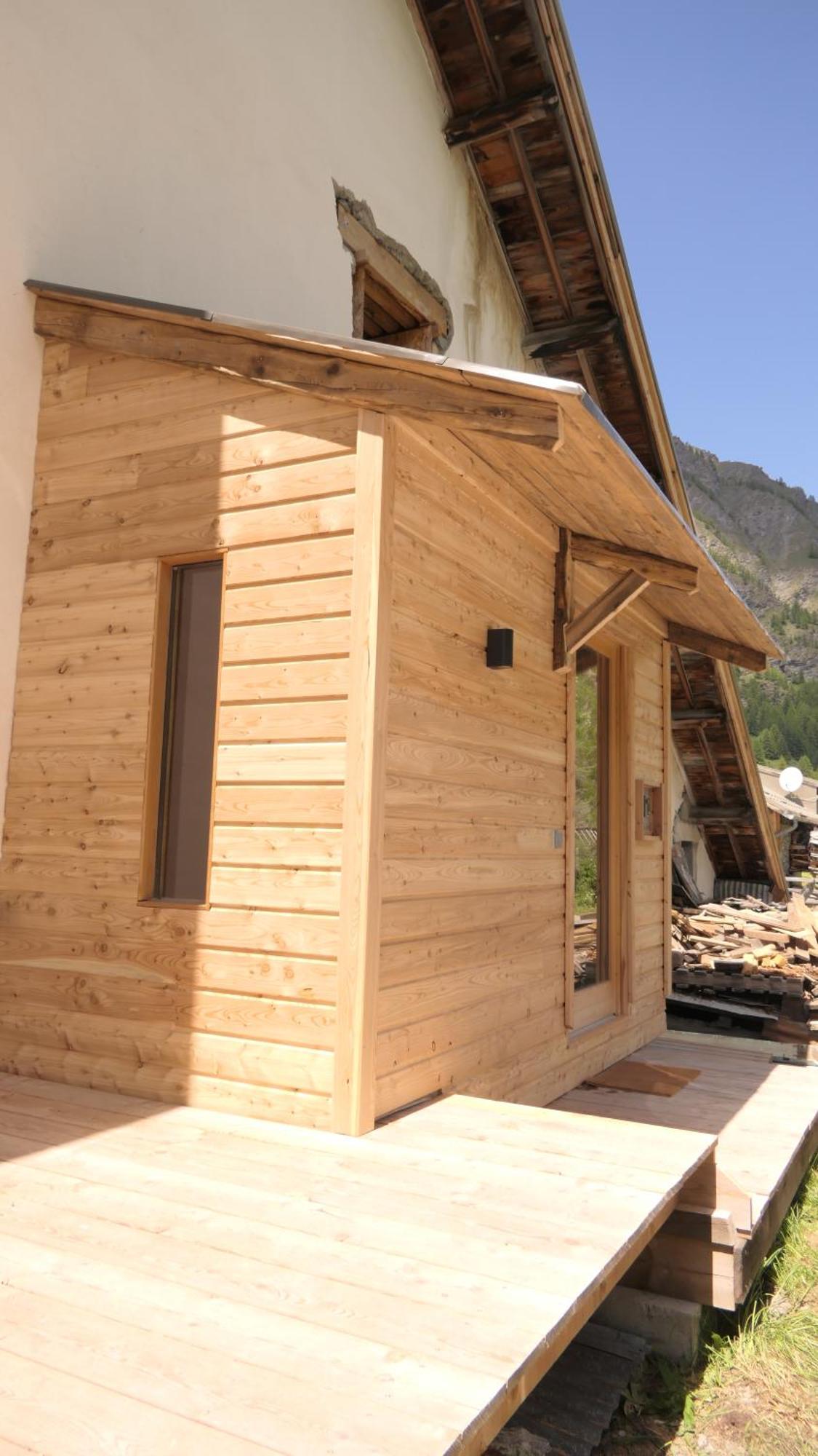 Apartamento Le Grenier Du Roux Abriès Exterior foto